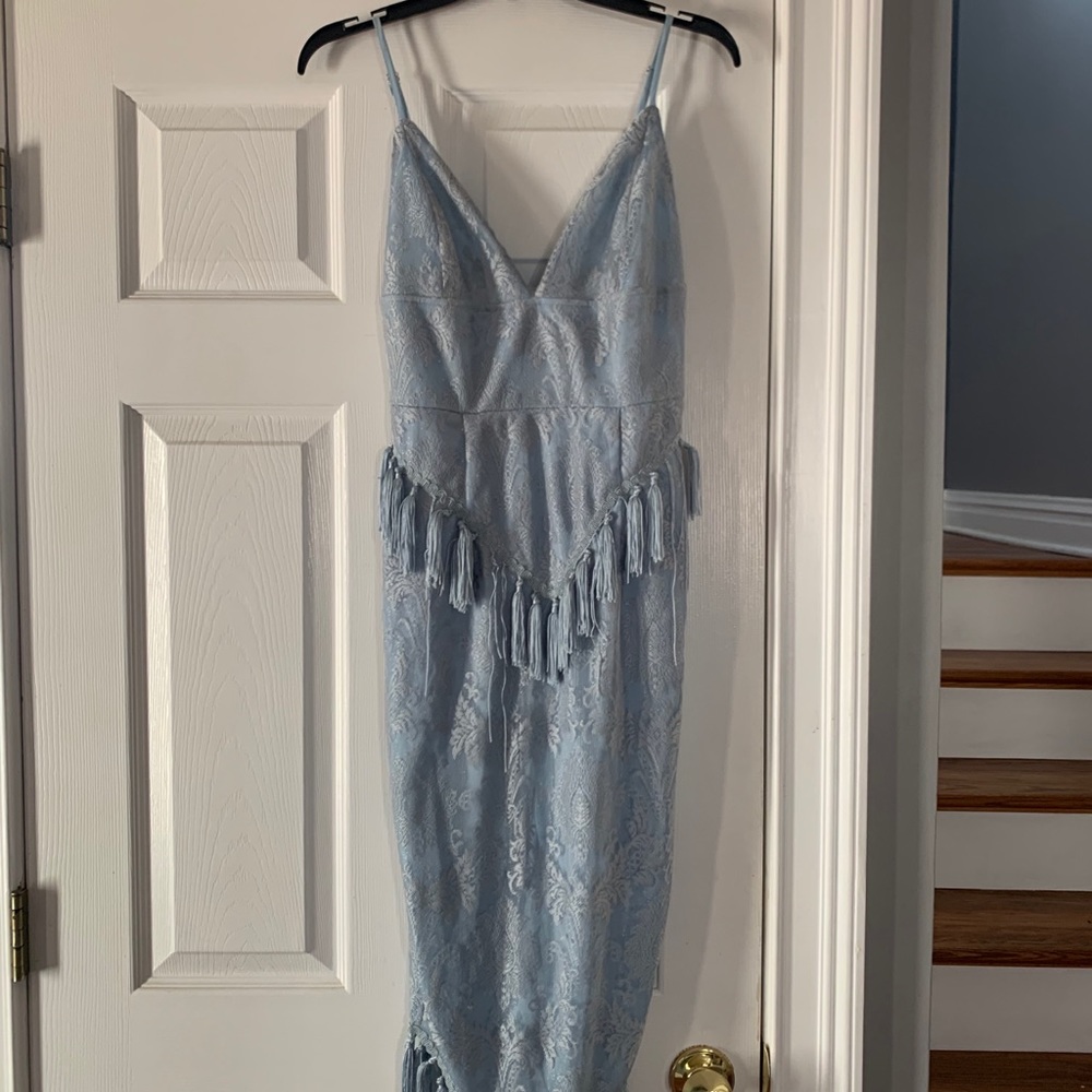 Light blue dress